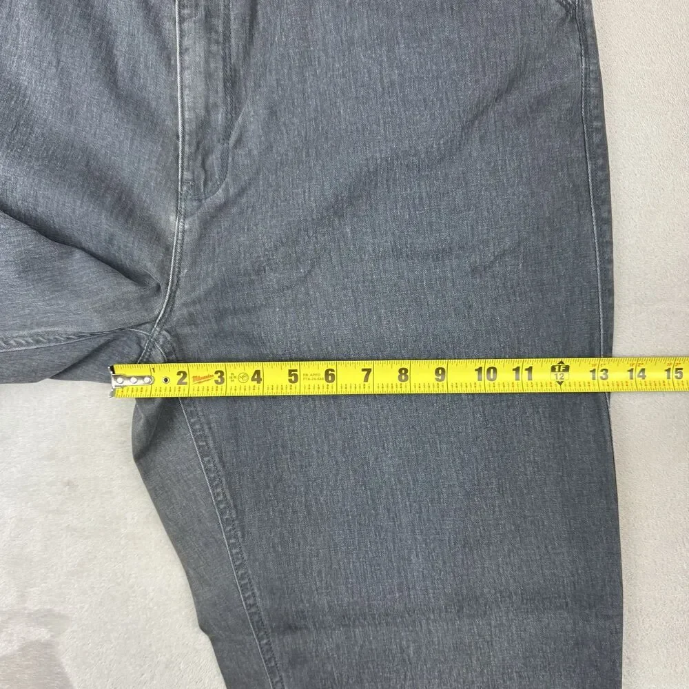 Calvin Klein Chino Pants Men's 38x30 Gray Flat Front Straight Leg Cotton